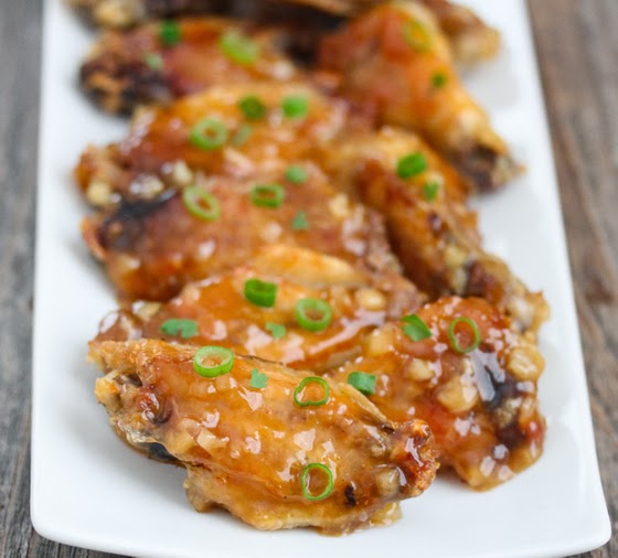 Buttery Garlic Hot Wings