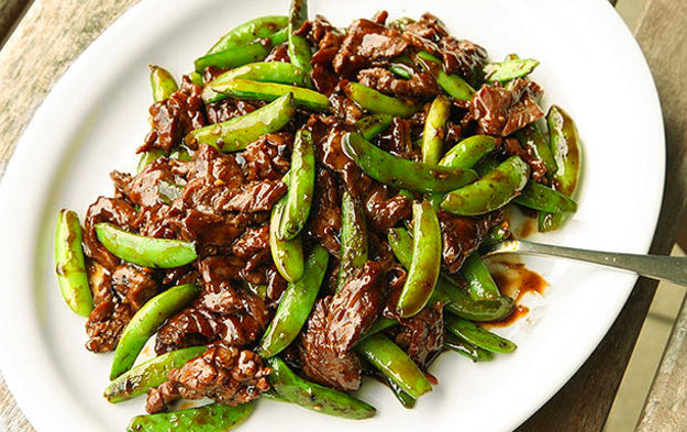 Asian Beef with Snow Peas