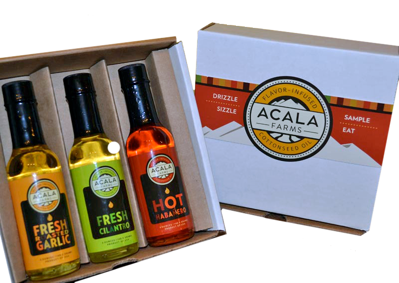 Acala Farms 3-oil gift set